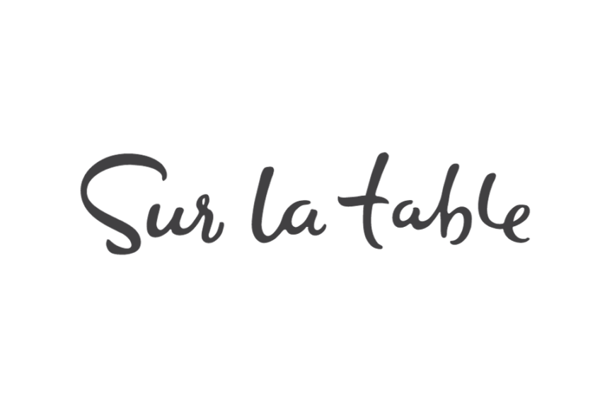 sur la table logo, kitchen store and cooking classes